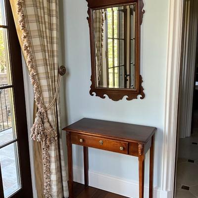 Federal Style Antique Console and Mirror