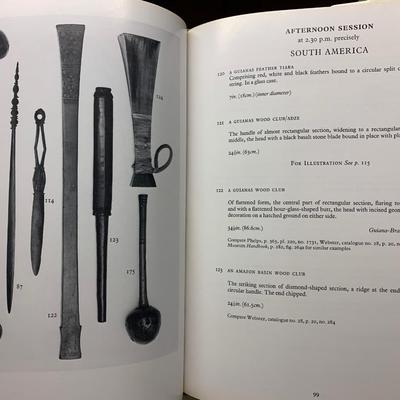 George Ortiz Collection Primitive Works of Art Sothebys June 28, 1978 Illustrated Hardback Auction Catalog