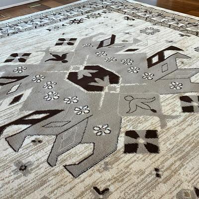 Hertz Collection 7’10” Sq Rug From Turkey