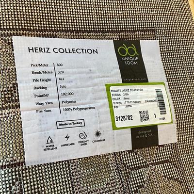 Hertz Collection 7’10” Sq Rug From Turkey