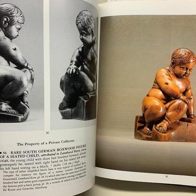 Important European Works of Art Vol.1 Sothebys Auction Catalog Nov. 27, 1981 Illustrated Hardback