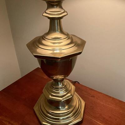 Pair of Solid Brass Lamps