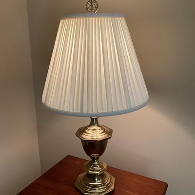 Pair of Solid Brass Lamps