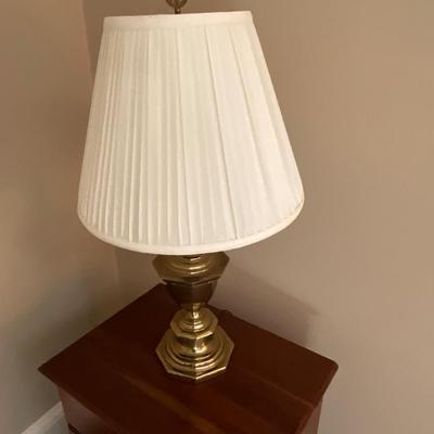 Pair of Solid Brass Lamps