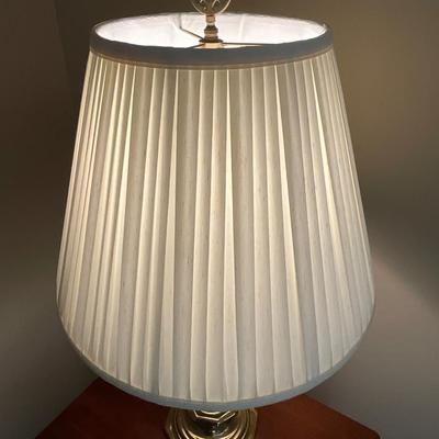 Pair of Solid Brass Lamps