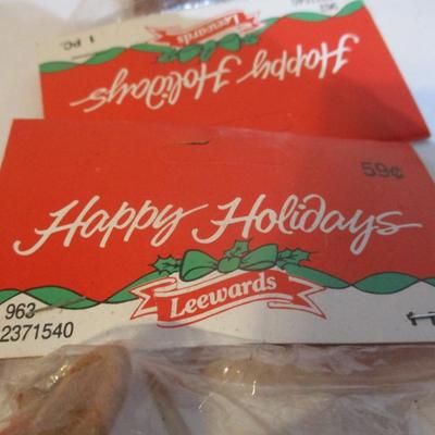 New Happy Holidays Leeward Deer Figurines Vintage Christmas Lot 97