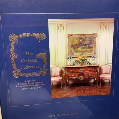 Important French Furniture, European Porcelain, Vertu, Rugs Garbisch Collection Sothebys Auction Catalog Vol. 2 - May 17, 1980...