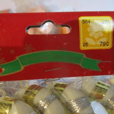 New Vintage Christmas Ornaments Silvestri Lot 98
