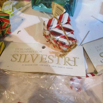 New Vintage Christmas Ornaments Silvestri Lot 98