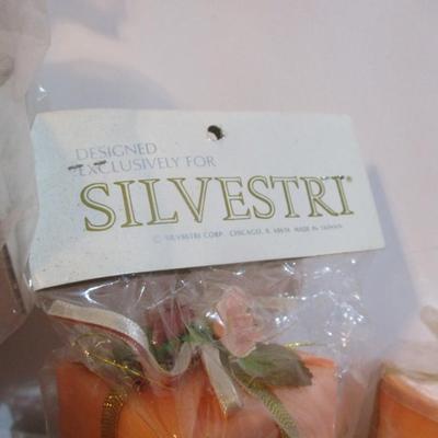 New Vintage Christmas Ornaments Silvestri Lot 98