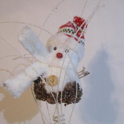 12 - New Christmas Noel Ashland Stem Snowmen Lot 101