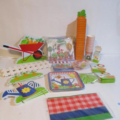 Garden Party Table Decorations