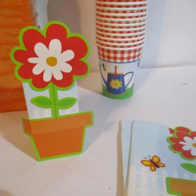 Garden Party Table Decorations
