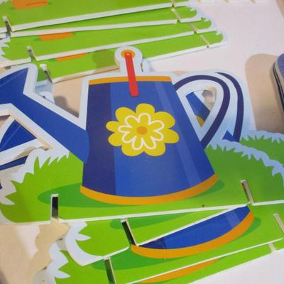 Garden Party Table Decorations