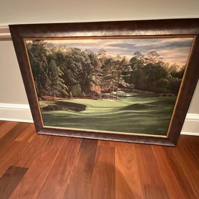 Linda Hartough 11th Hole “White Dogwood” Augusta National -Signed