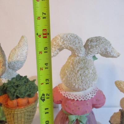 Resin Bunny Figures