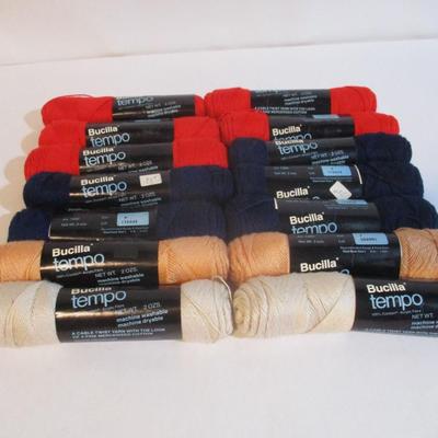 Bucilla Tempo Yarn Lot 110