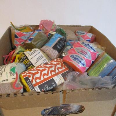 Assortment Of Rug Yarn Lot 114