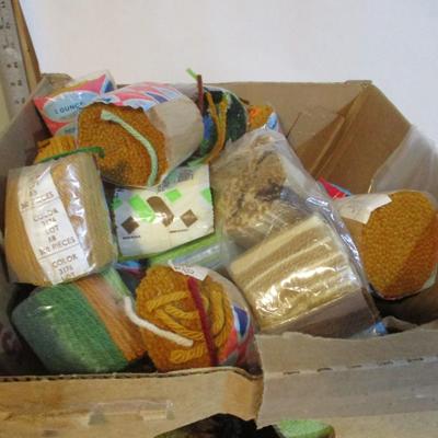 Assortment Of Rug Yarn Lot 116