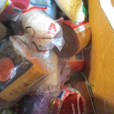 Assortment Of Rug Yarn Lot 117