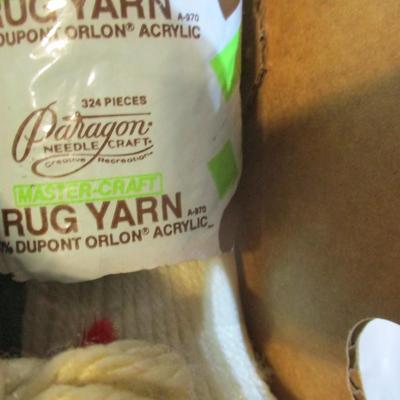 Assortment Of Rug Yarn Lot 117