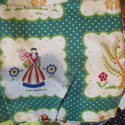 Vintage Fabric Remits Lot 122