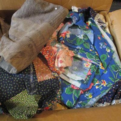 Vintage Fabric Remits Lot 122