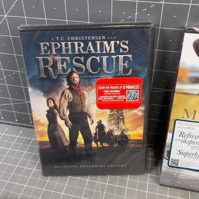 LDS DVD's New and Sealed, Giftable! 