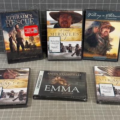 LDS DVD's New and Sealed, Giftable! 
