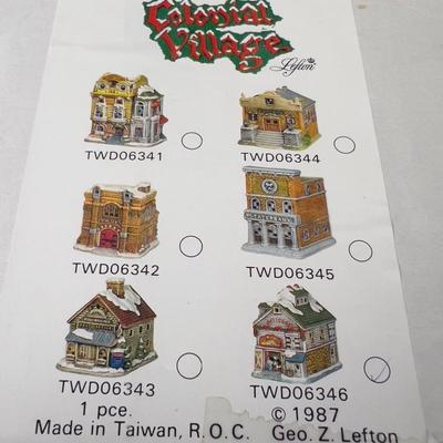 Christmas Villages with Accessories