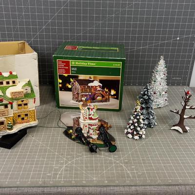 Christmas Villages with Accessories