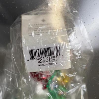 Radko, Christopher  SNOWMAN GLOWMAN Glass Christmas Tree Box  NEW 