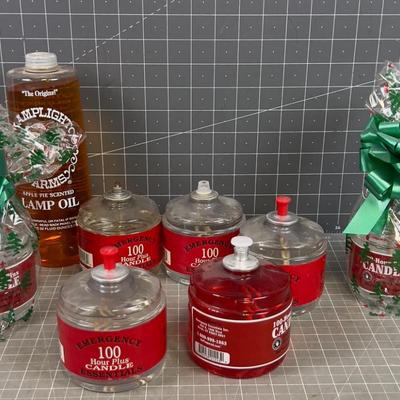 100 Hour Candle (Fluid) Great for emergency! 