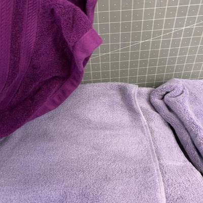 Purple Towels 