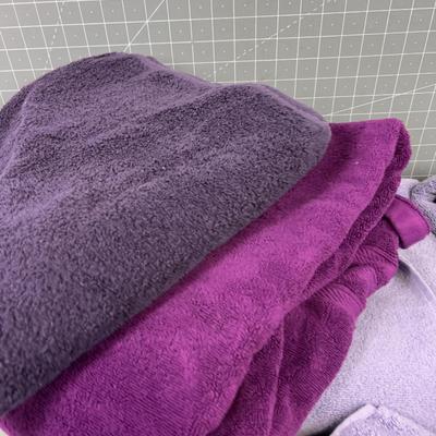 Purple Towels 