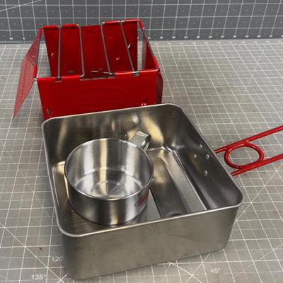 Sterno STOVE, NEW cute, Red 