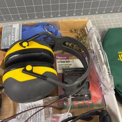 Out Door Items: Glasses, Turkey Call, Etc.