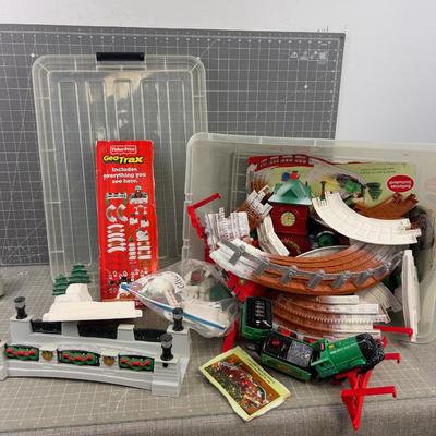 Fisher Price Geo Trax's Christmas TRAIN