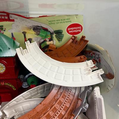 Fisher Price Geo Trax's Christmas TRAIN