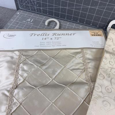 3 Table Runners. NEW for the Holiday