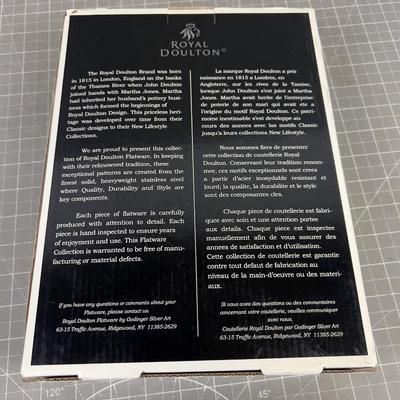 Royal Dolton 20 Piece Stainless Steel Service for 4 