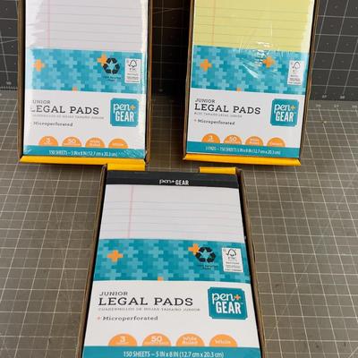 30 Junior MINI Legal Pads NEW in The Package