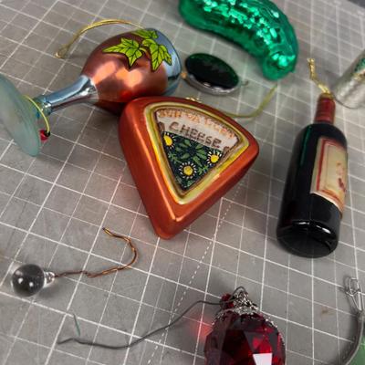 Collection of Unique Christmas Ornaments 