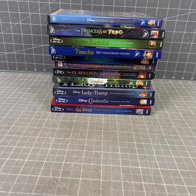 Disney DVD's 