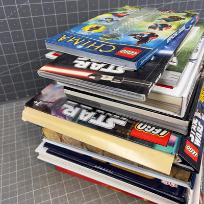 Lego Books MOSTLY Star Wars (NO Figures or Blocks) 
