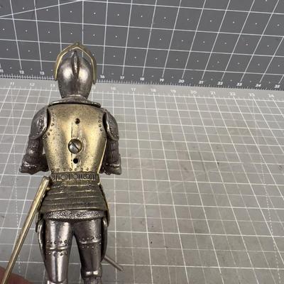Knight in Shining Armor King Arthur, Metal 