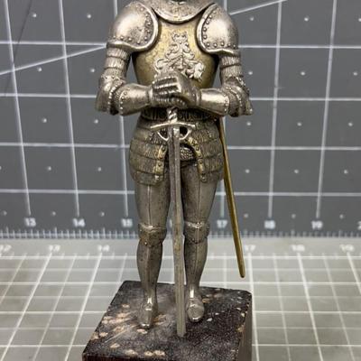 Knight in Shining Armor King Arthur, Metal 