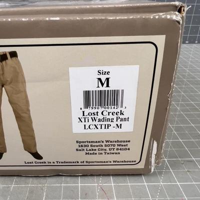 Lost Creek Wading Pants Size Medium 