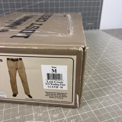 Lost Creek Wading Pants Size Medium 