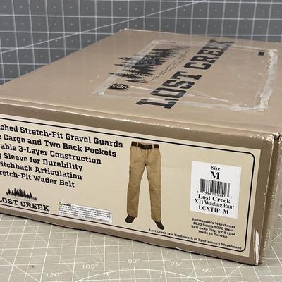 Lost Creek Wading Pants Size Medium 